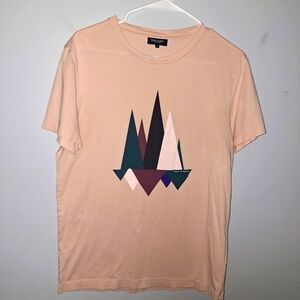 Ron Dorff Swede Life Mens M Medium Pink Shirt Paris Stockholm Pin size Hole